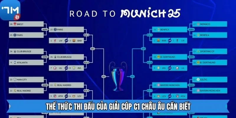 Thể thức thi đấu của giải Cúp C1 châu Âu cần biết